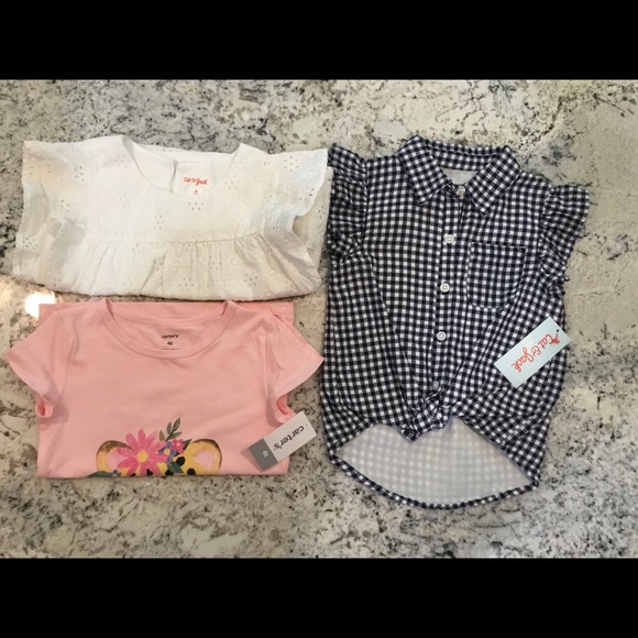 Other - 🌟Final Price🌟Lot of 3 Girls Tops Sz. 4T  NWT